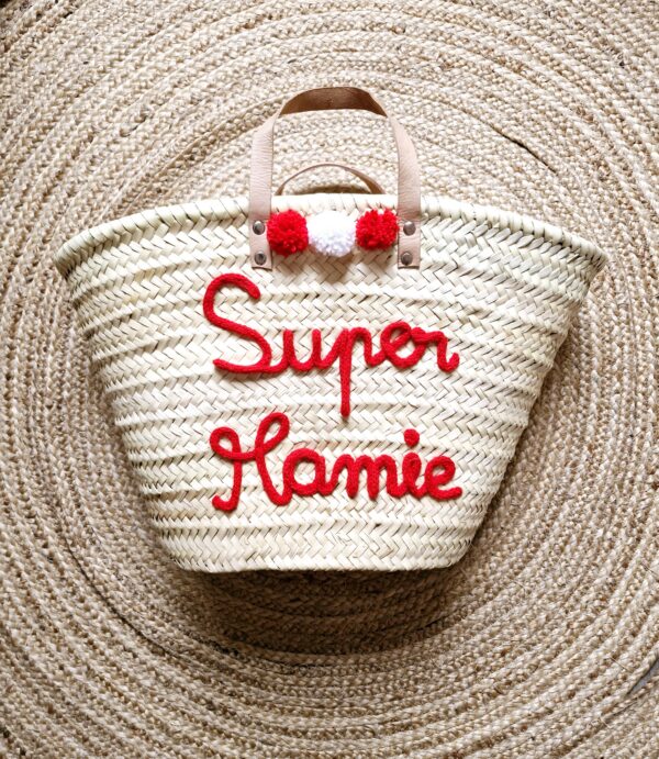 Panier de plage Super Mamie